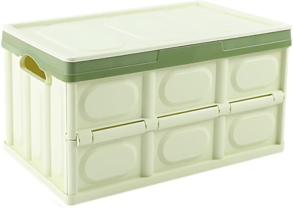 Car Storage Organizer, Leather Car Storage Basket, Suitable for Front Seat Floor and Rear Seats